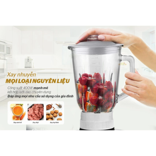 Máy xay sinh tố 3 cối Sunhouse SHD5582W