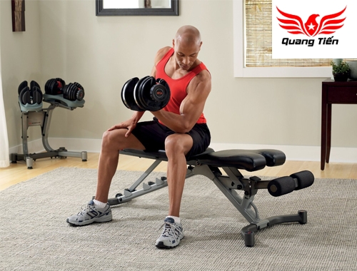 Ghế tập tạ Bowflex