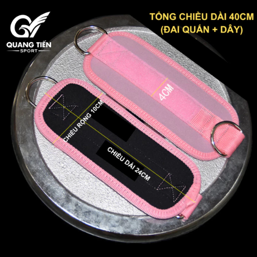 Quấn Cổ Chân Tập Mông Với Cáp , Tập Gym , Yoga - VALEO