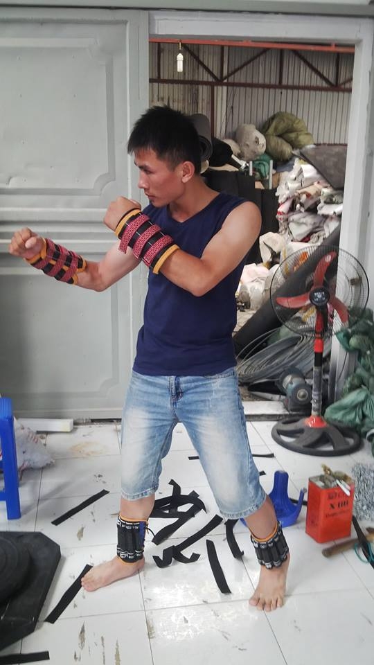 Bộ Tạ gang đeo chân 7 thanh 4 kg