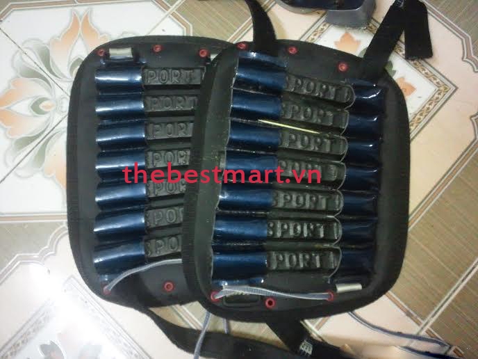 Bộ Tạ gang đeo chân 7 thanh 4 kg