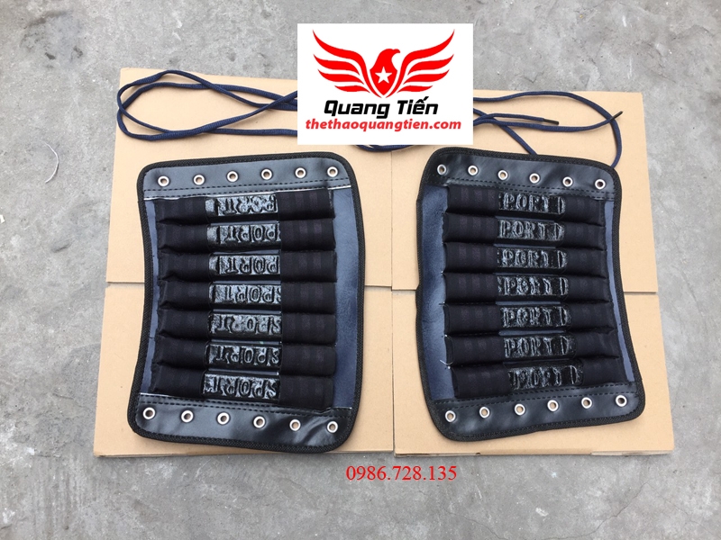 Bộ Tạ gang đeo chân 7 thanh 4 kg