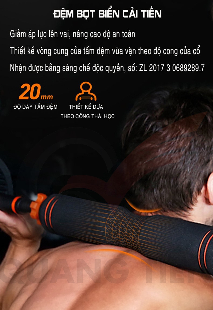 Bộ Tạ Tay Điều Chỉnh 4 IN 1 FED Tạ Gang-Loại 20-30KG.