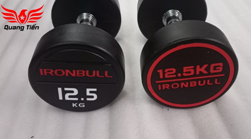 Tạ tay thép bọc cao su Ironbull IR04 nhập khẩu chính hãng