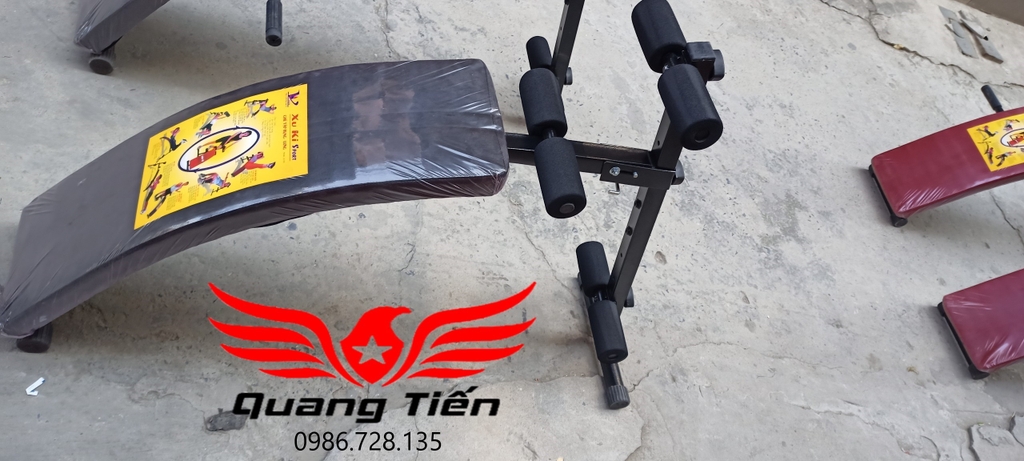 Ghế cong tập bụng Xuki không có càng