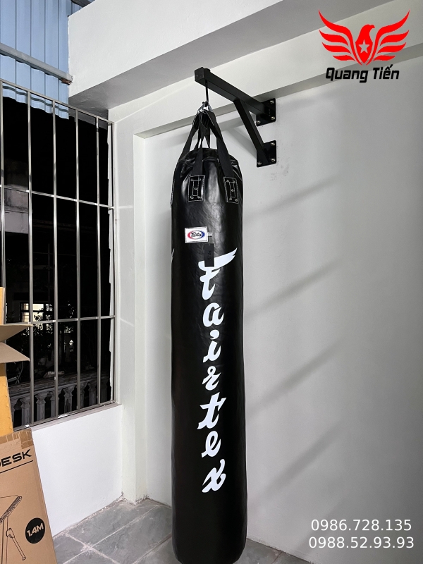 Giá treo bao cát 8 lỗ sắt siêu chắc kèm vòng bi sơn tĩnh điện QT210