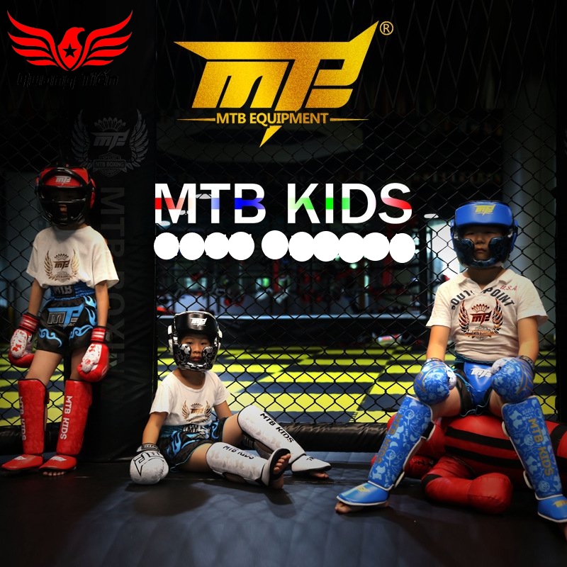 Găng tay boxing mini màu trắng cho trẻ em MTB 6oz 5.0