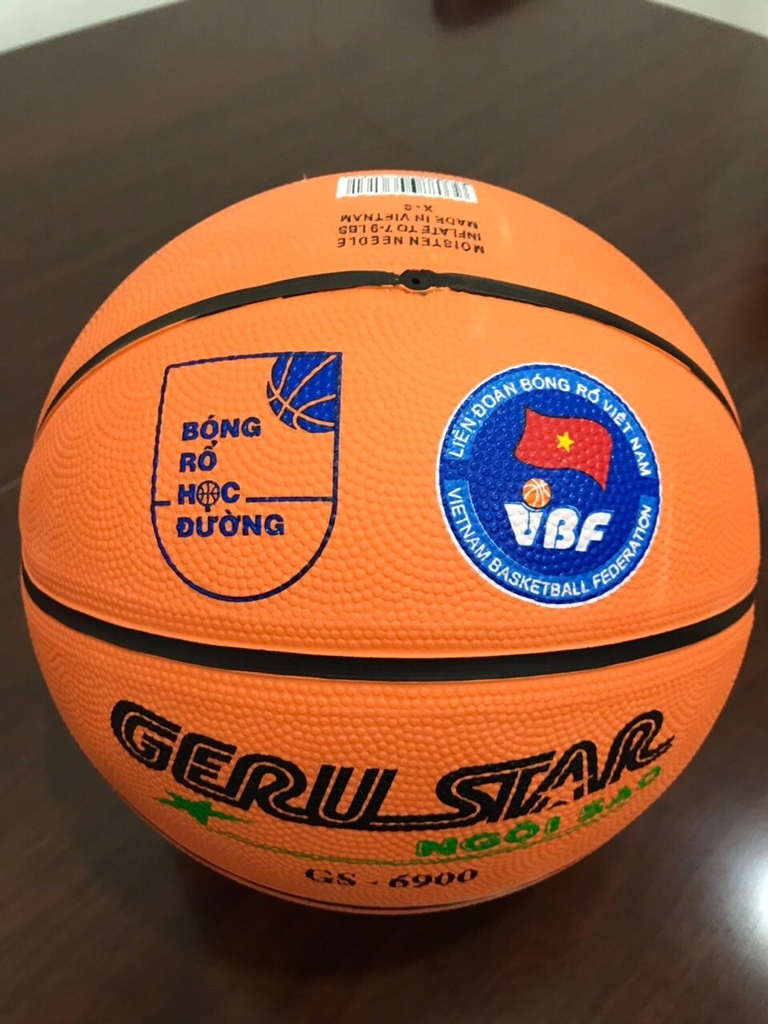 Quả bóng rổ học đường Gerustar cao cấp chính hãng
