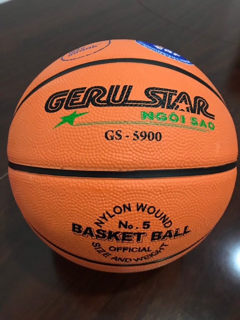 Quả bóng rổ học đường Gerustar cao cấp chính hãng