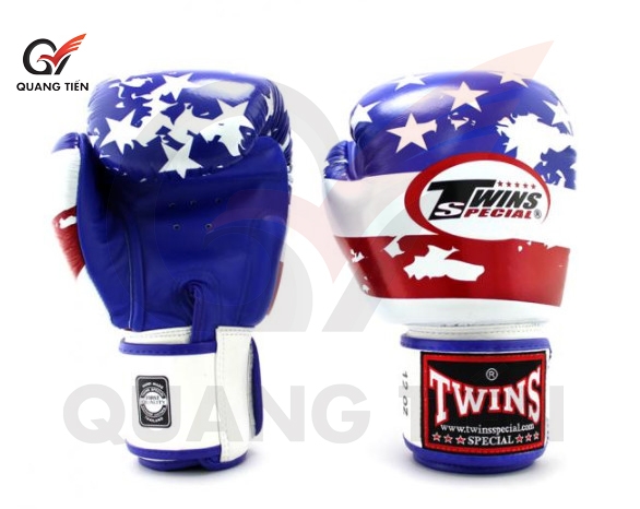Găng Tay Boxing Twins HỌA TIẾT CỜ MỸ