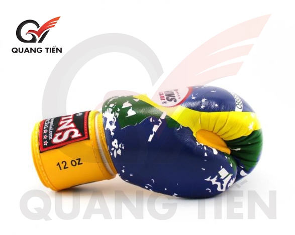 Găng Tay Boxing Twins HỌA TIẾT CỜ BRAZIL