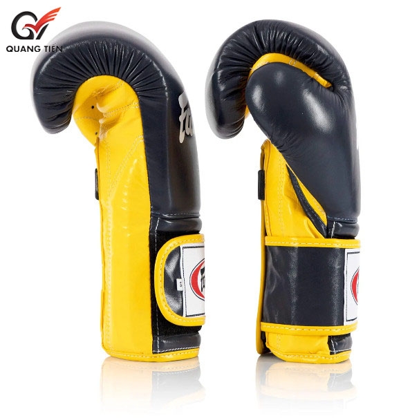 Găng Tay Boxing Fairtex BGV9 Mexican Style - HEAVY HITTER - Xanh Vàng