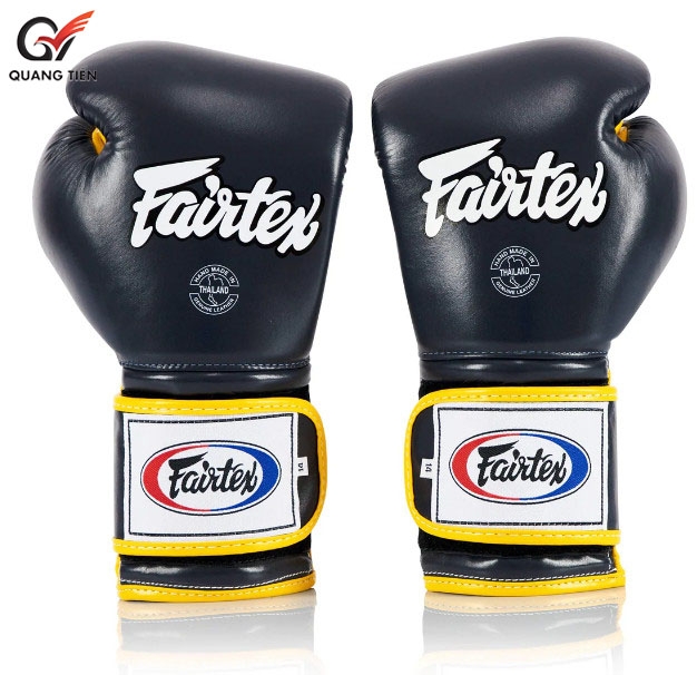 Găng Tay Boxing Fairtex BGV9 Mexican Style - HEAVY HITTER - Xanh Vàng