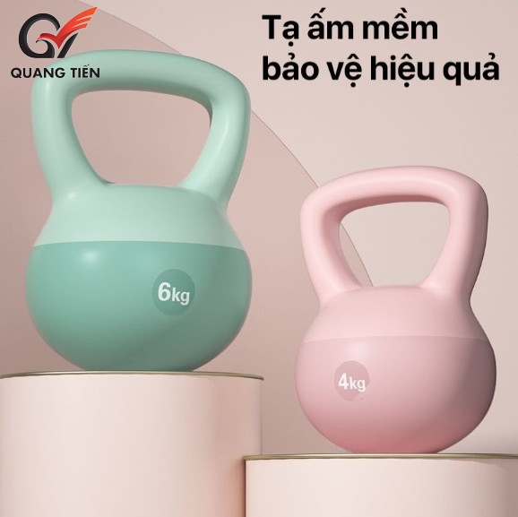 Tạ Bình Vôi mềm PVC thế hệ mới màu pastel