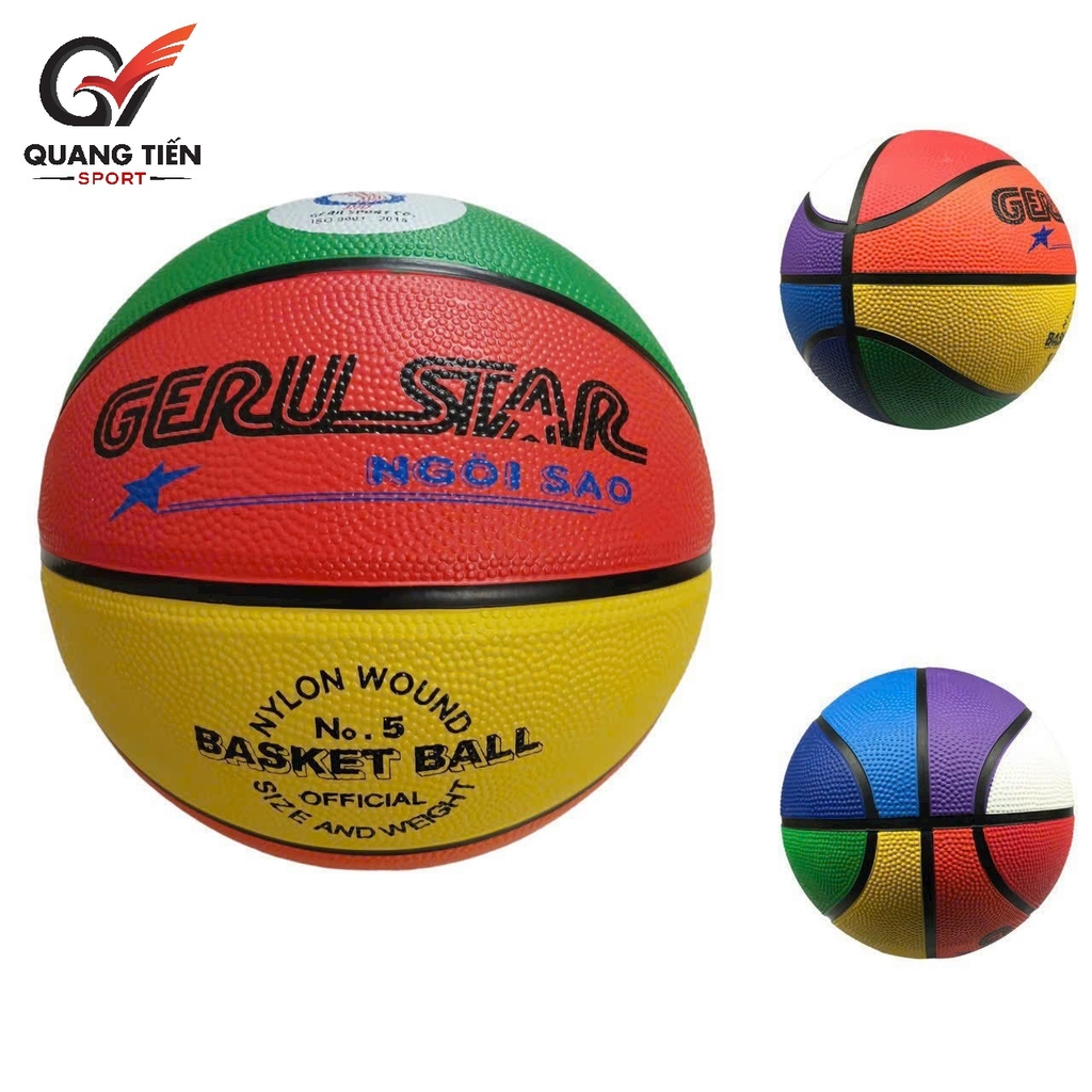 Quả bóng rổ Gerustar 8 màu ( Số 7 )