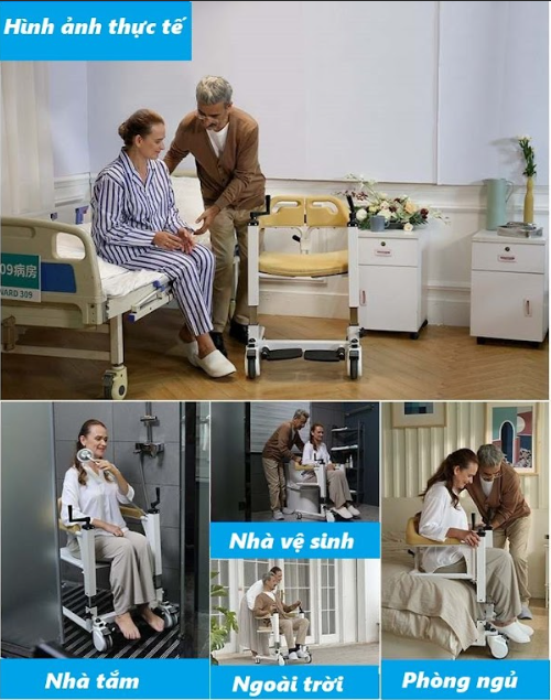 XE DI CHUYỂN ĐA NĂNG (Ghế ghép mảnh)