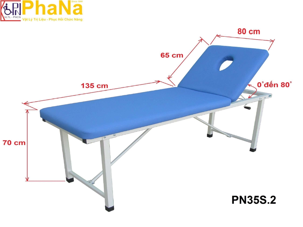 PN35S.2 - Giường massage, tập PHCN
