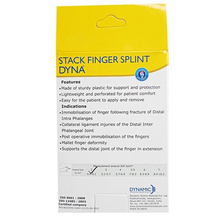 Nẹp đầu ngón tay Dyna Stack (Hàng nhập Ấn Độ) - 1685