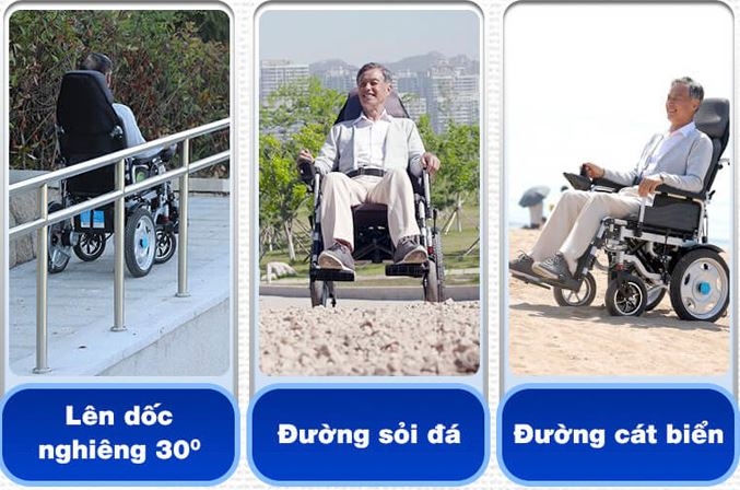 Xe lăn điện ngã lưng, Model: JAZZ-S803