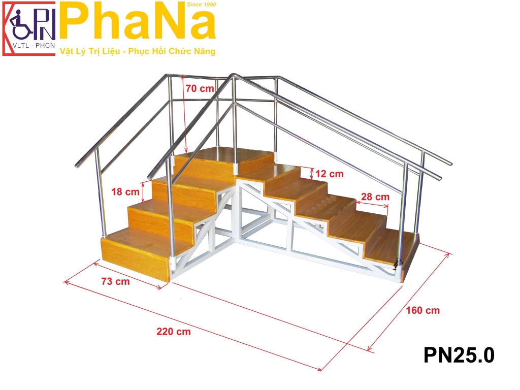 Cầu thang tập đi PhaNa - PN25.0