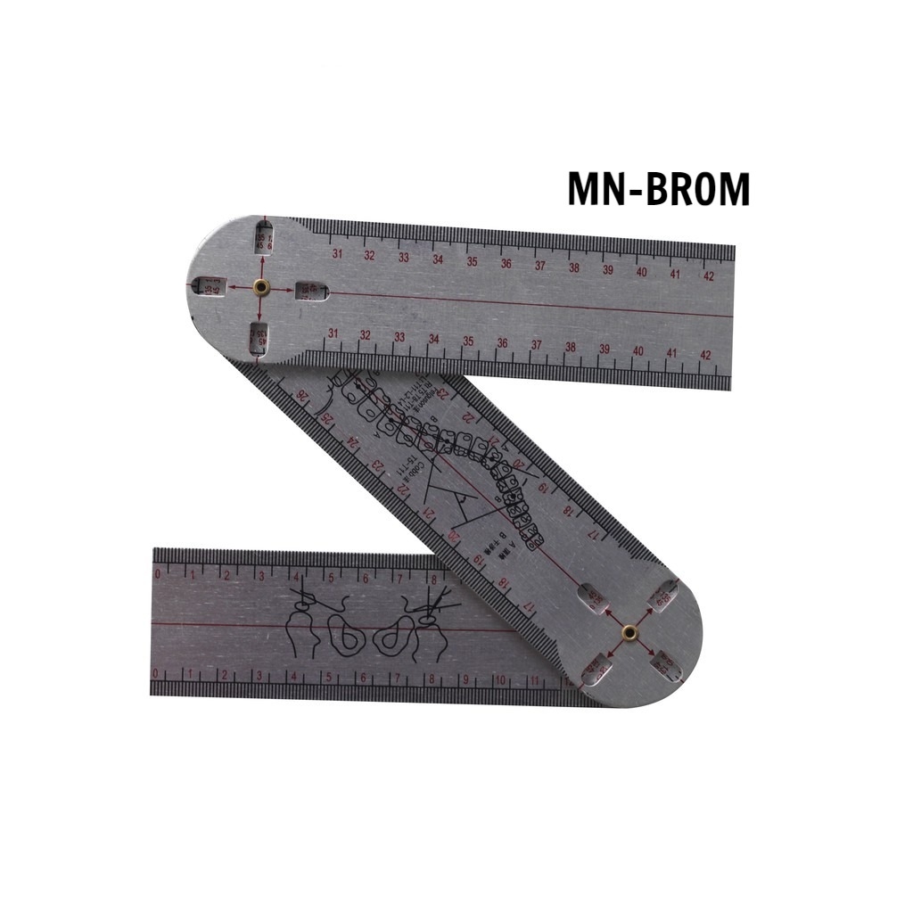 Bộ thước đo tầm vận động khớp (ROM) MN-BROM