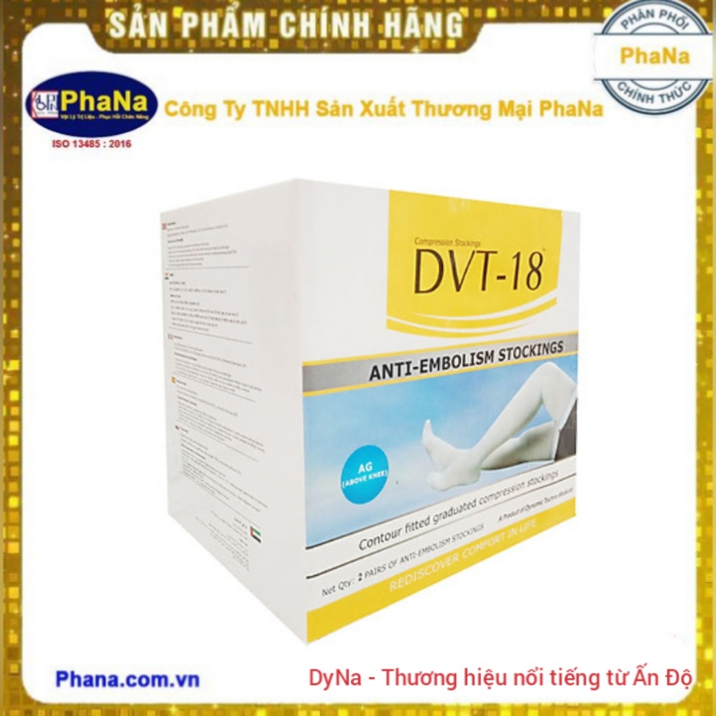Vớ y khoa | Vớ phòng huyết khối DVT 18 AG-Tới bẹn