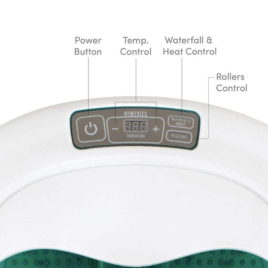 Bồn ngâm chân cao cấp massage con lăn xoay tự động, công nghệ làm nóng mới HoMedics FB-650