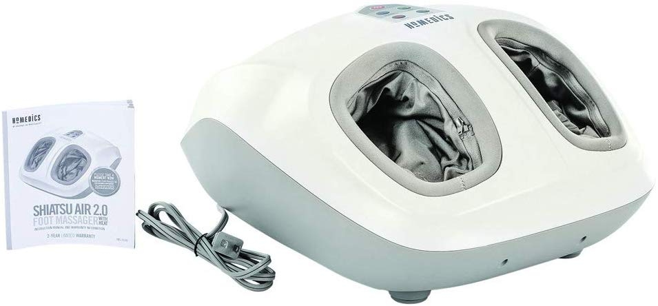 Máy massage chân khí nén Shiatsu 3D cao cấp , kèm nhiệt (HoMedics® Shiatsu Air 2.0 With Heat) FMS-351HJ