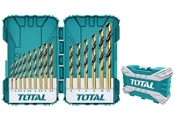 Bộ 15 mũi khoan HSS TACSDL51501 TOTAL