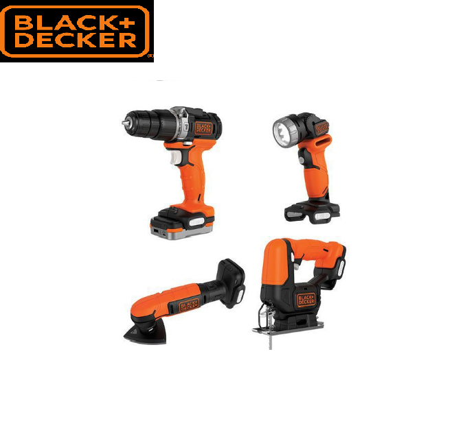 BDCK124S1S-B1 BLACK&DECKER - COMBO GOPAK 12V