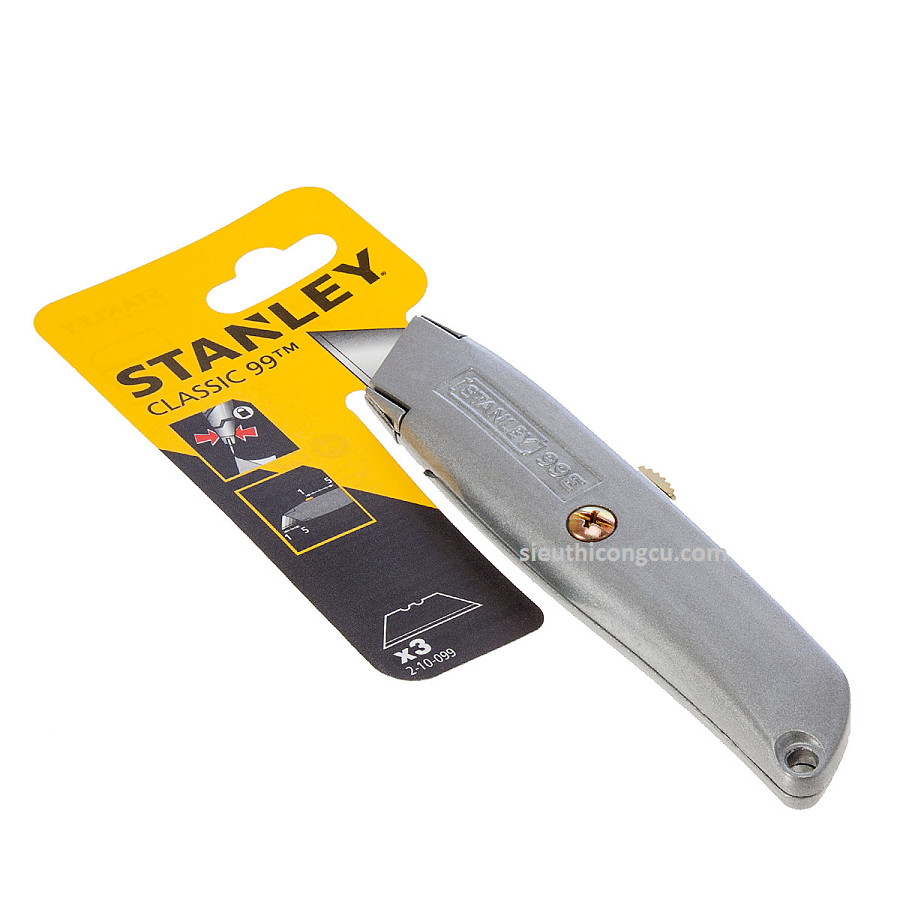 Dao rọc cán nhôm (18.5x152mm) Stanley 10-099