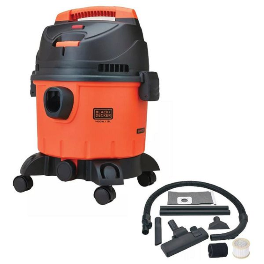 Máy hút bụi 15L Black+Decker BDWD15-B1