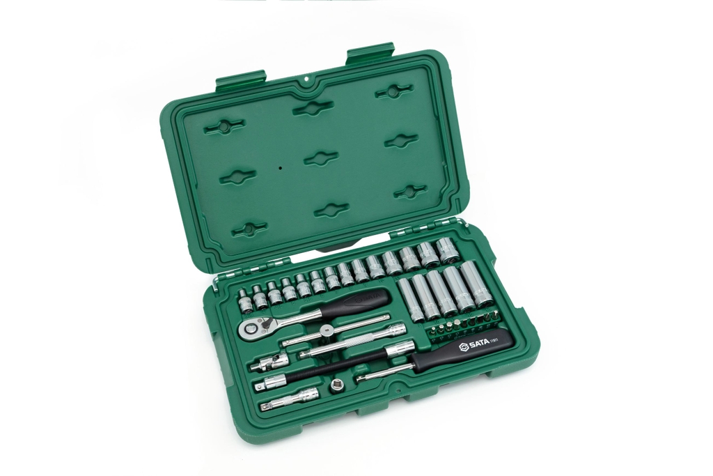 Bộ đầu tuýp cờ lê SATA 1/4inch 1 bộ 36 cái 09001