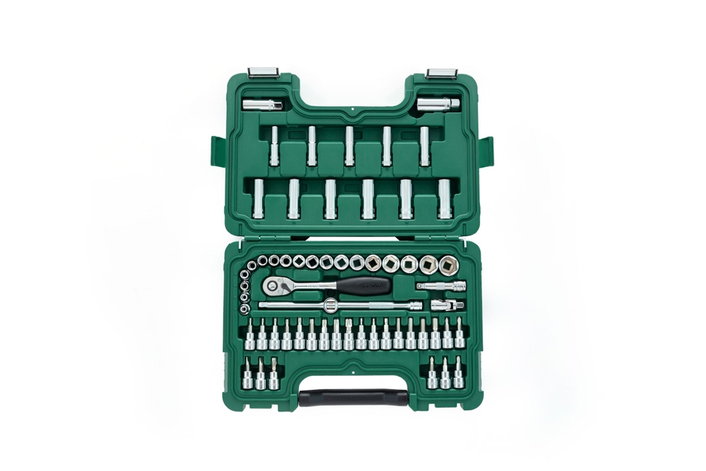 Bộ đầu tuýp cờ lê SATA 3/8inch 1 bộ 60 cái 09004