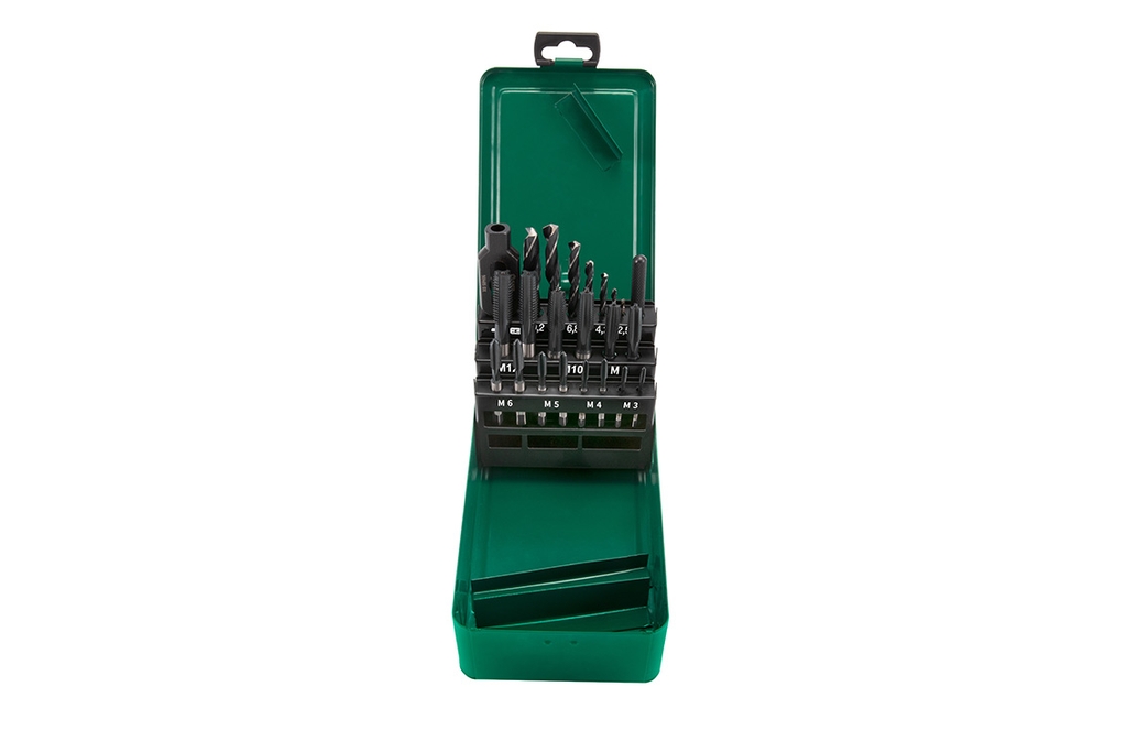 Bộ mũi khoan (ven răng) 1 bộ 22 cái SATA 50454 - 22Pc. HSS Tap &Twist Drill Set