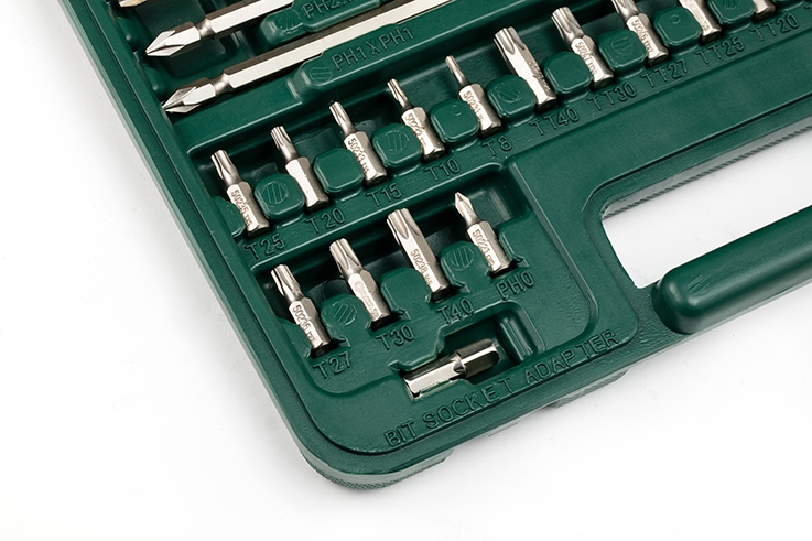 Bộ đang dạ gắn tuốc nơ vít SATA 1/4inch  1 bộ 80 cái 09326