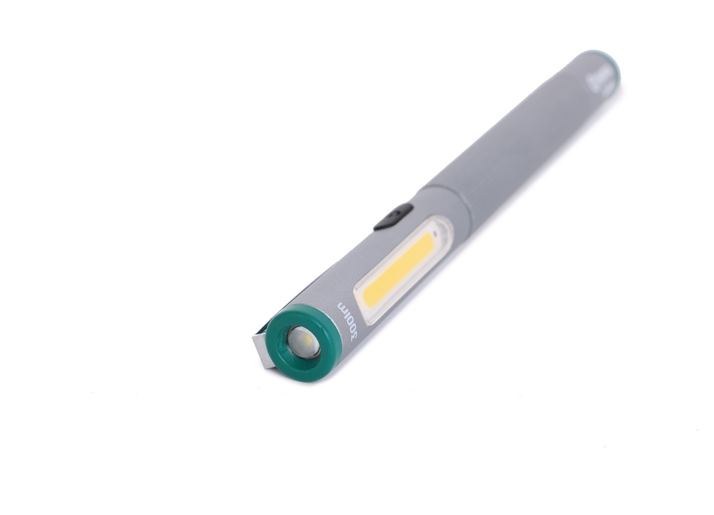 Đèn pin loại cầm tay dạng gấp  600LM SATA 90720A - ALUMINUM ALLOY PENLIGHT 300LM