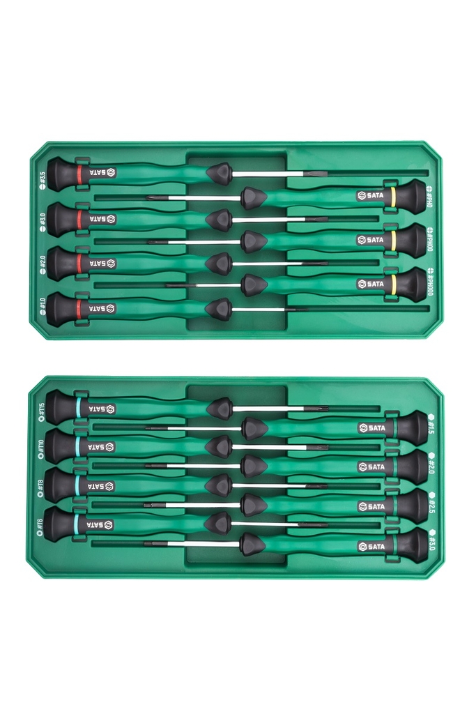 Bộ tuốc nơ vít nhỏ 1đầu SATA 1 bộ 15 cái 09317