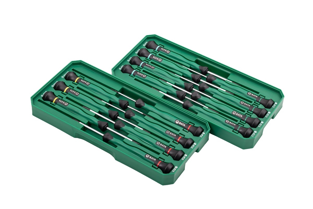 Bộ tuốc nơ vít nhỏ 1đầu SATA 1 bộ 15 cái 09317