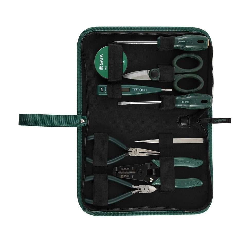 Bộ dụng cụ sửa chữa điện SATA 1 bộ 9 cái 03750