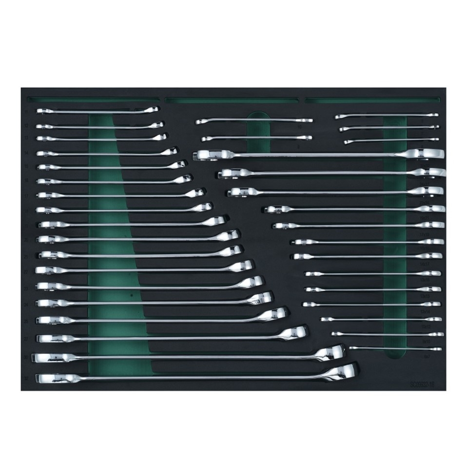 Bộ dụng cụ sửa chữa ô tô SATA 1 bộ 242 cái 09932