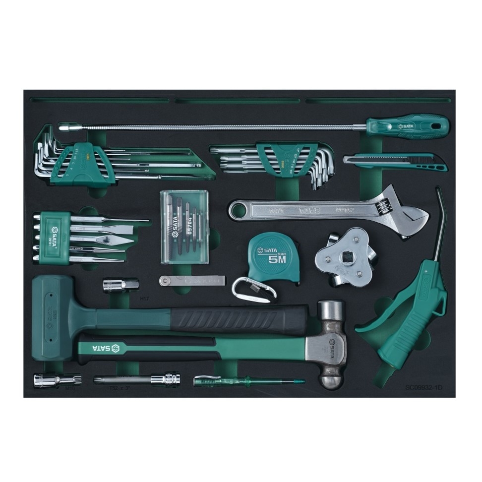 Bộ dụng cụ sửa chữa ô tô SATA 1 bộ 242 cái 09932