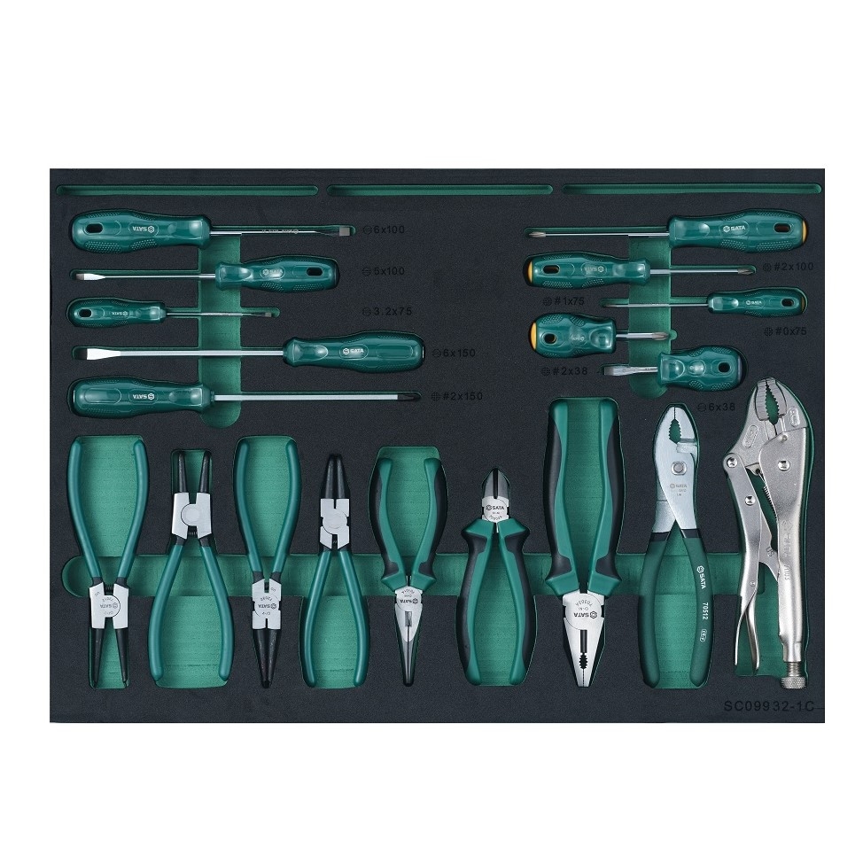 Bộ dụng cụ sửa chữa ô tô SATA 1 bộ 242 cái 09932