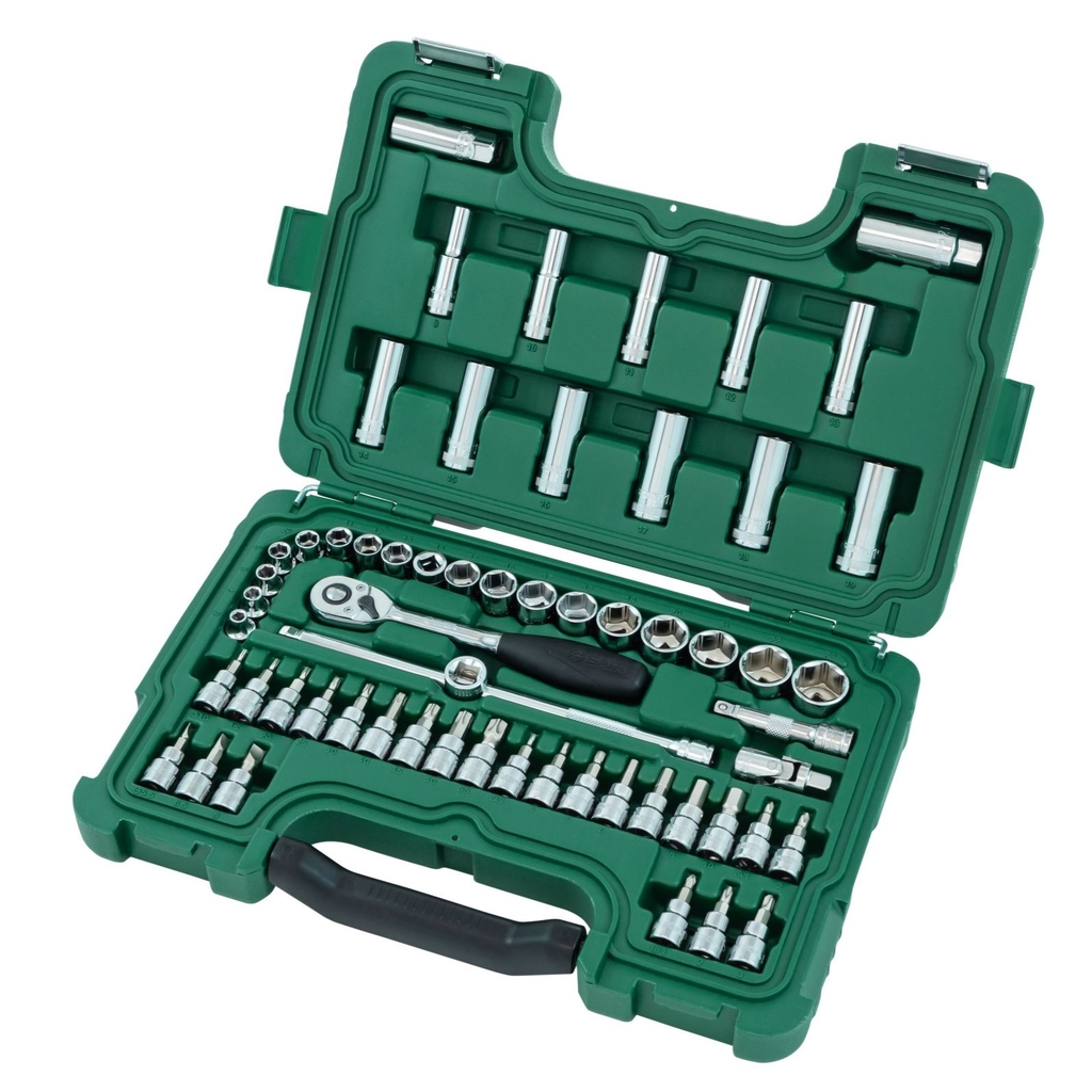 Bộ đầu tuýp cờ lê SATA 3/8inch 1 bộ 60 cái 09004