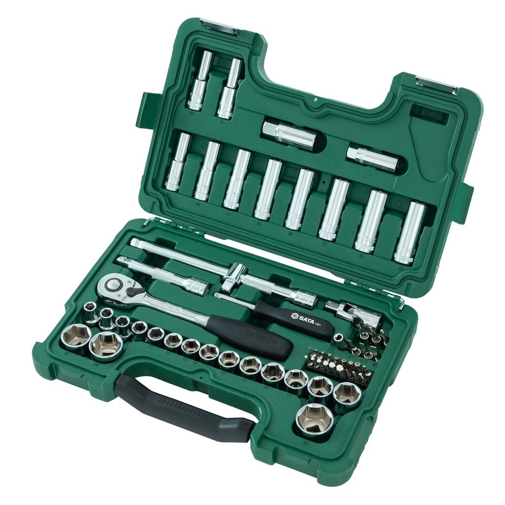 Bộ đầu tuýp cờ lê SATA 1/2inch 1 bộ 60 cái 09007