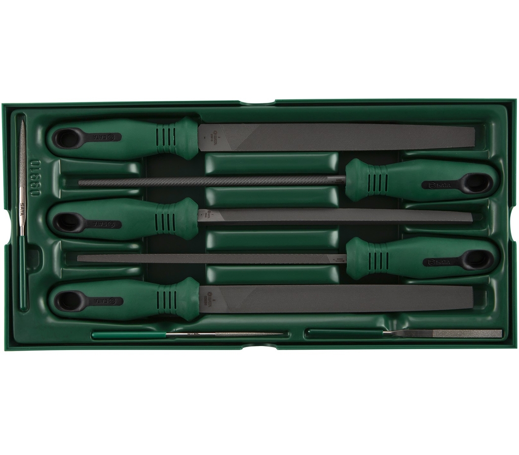 Bộ dũa bằng thép không gỉ SATA 9910 - 8PC. FILES TRAY SET