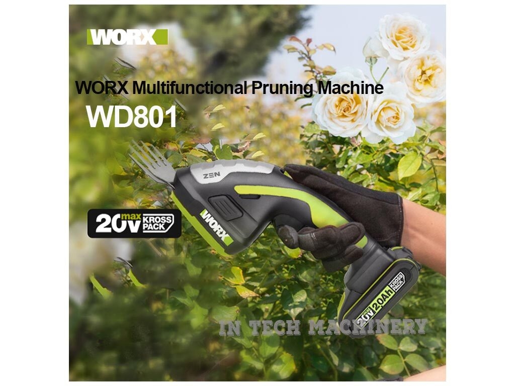 Máy tỉa cây pin 20V WORX WD801.9