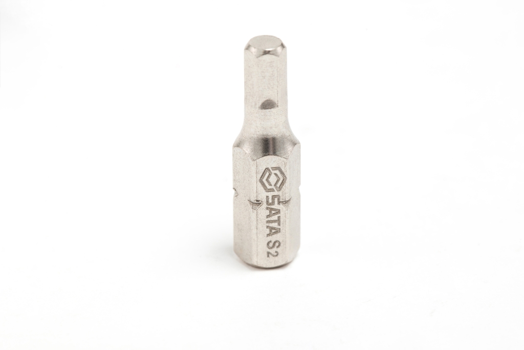 Bộ 5 đầu tuốc nơ vít thẳng bằng thép dài 25mm SATA 59252 - 5PC. 1/4