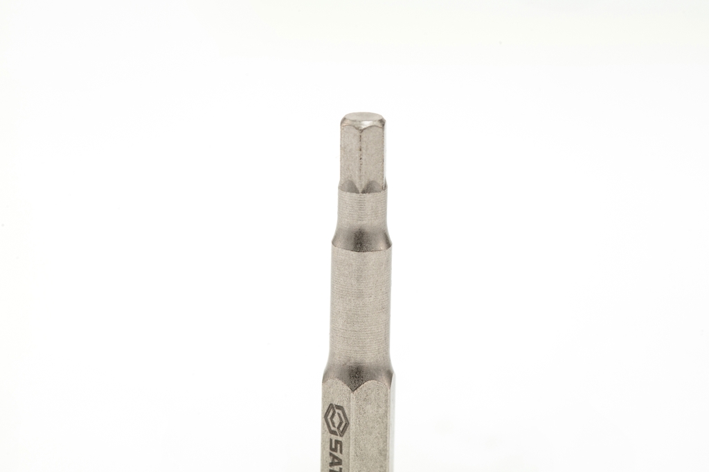 Bộ 5 đầu tuốc nơ vít thẳng bằng thép dài 50mm SATA 59352 - 5PC. 1/4