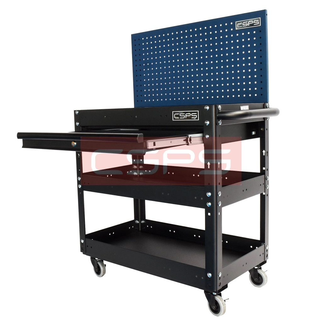Xe đẩy 3 ngăn 71cm - 3 màu - Có hộc kéo CSPS VNUQ071XDBB3-1